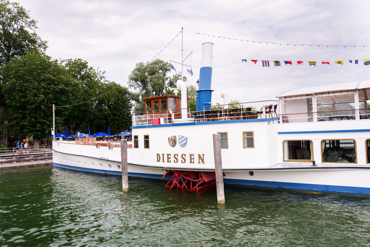 Diessen Ammersee Schiff