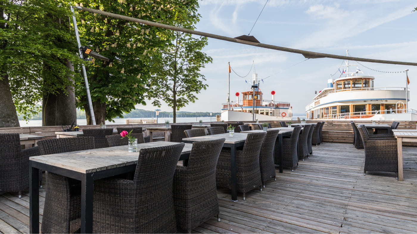Das Restaurant am Ammersee Mit allen Sinnen genießen